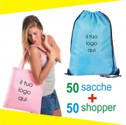 shopper + sacca